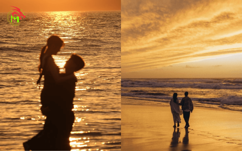 101+ Cách Tạo Dáng Chụp Ảnh Hoàng Hôn Trên Biển: Silhouette & Ngược Sáng Đẹp 5 tạo dáng chụp ảnh hoàng hôn trên biển
