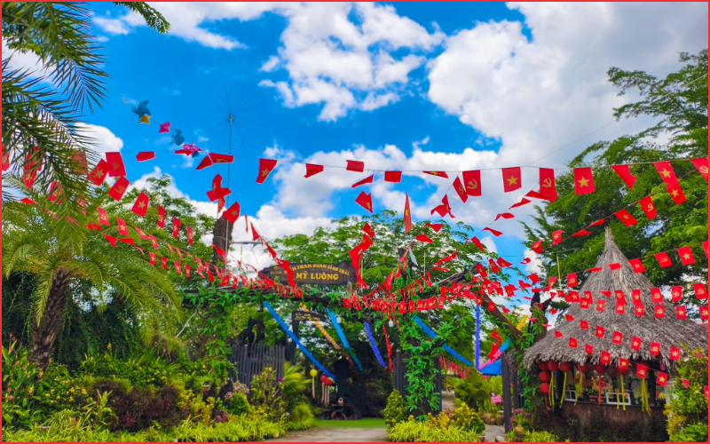 Địa điểm chụp ành tết tại an giang