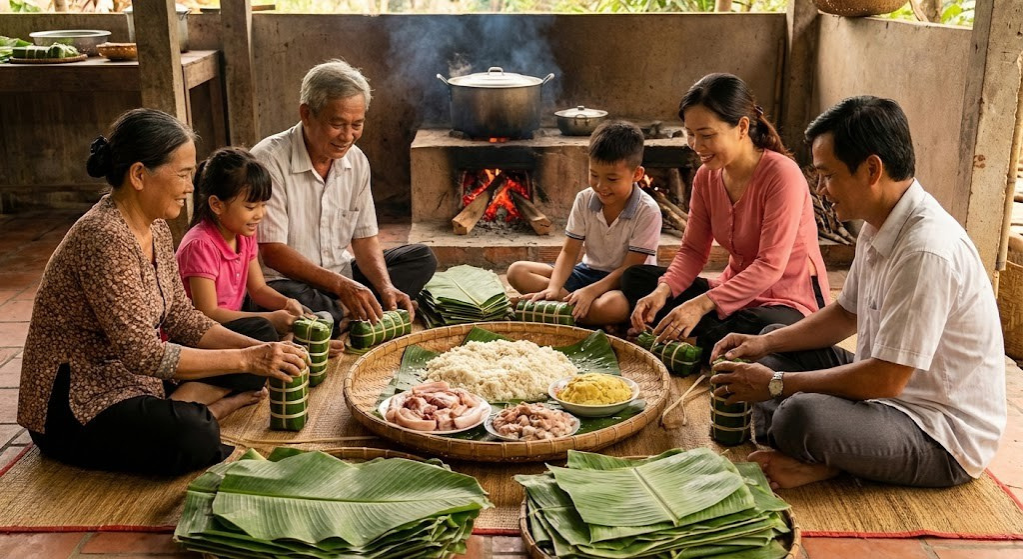 Chụp ảnh tết 2026